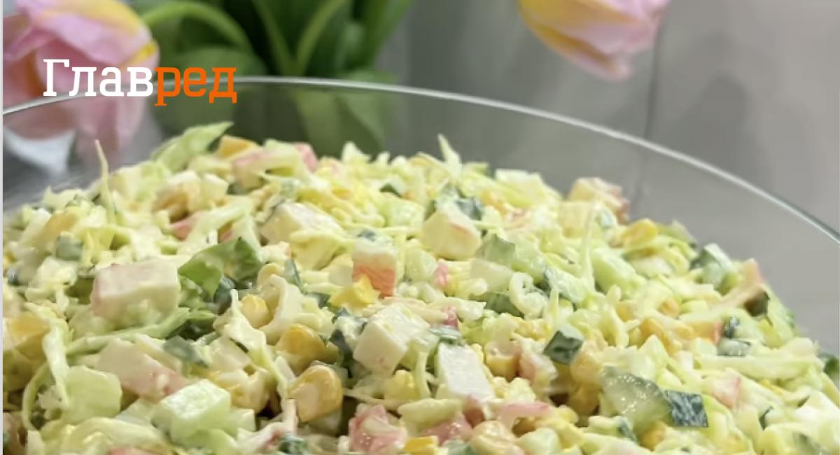 Recept na krabí šalát na Veľkú noc 2025